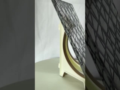 Asit kazınmış sertleştirilmiş cam