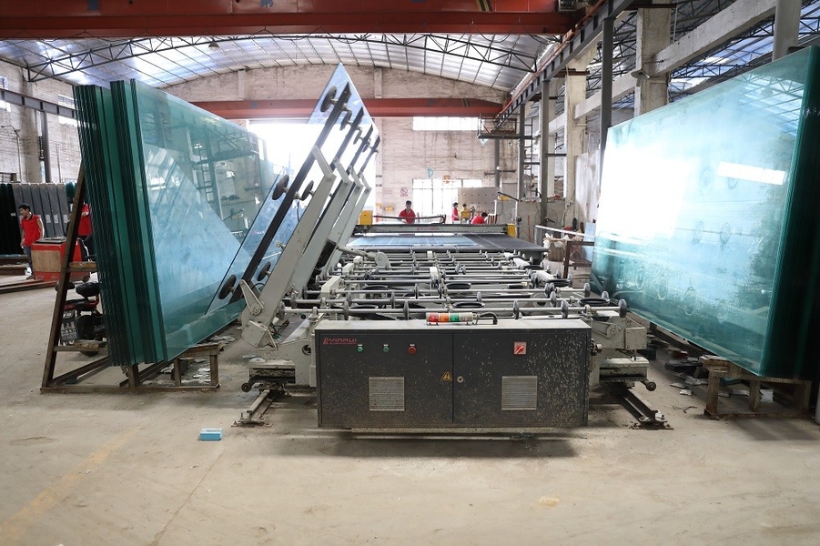 foshan nanhai ruixin glass co., ltd üreticinin üretim hattı